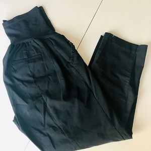 Maternity Black Straight Leg Ankle Pant- Size XL